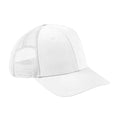 White - Front - Beechfield Urbanwear Trucker Cap