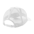 White - Back - Beechfield Urbanwear Trucker Cap