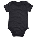 Black - Front - Babybugz Baby Bodysuit