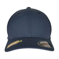 Navy - Side - Flexfit Recycled Polyester Baseball Cap