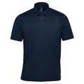 Navy - Front - Stormtech Mens Treeline Performance Polo Shirt