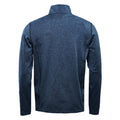 Heather Navy - Back - Stormtech Mens Treeline Heather Fleece Top