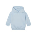 Dusty Blue - Front - Babybugz Baby Essential Hoodie