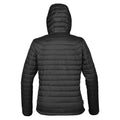 Black-Charcoal - Back - Stormtech Womens-Ladies Gravity Thermal Padded Jacket