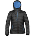 Black-Marine Blue - Front - Stormtech Womens-Ladies Gravity Thermal Padded Jacket
