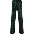 Navy-Green - Back - SF Mens Tartan Lounge Pants