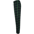 Navy-Green - Side - SF Mens Tartan Lounge Pants