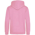 Candyfloss Pink - Back - Awdis Childrens-Kids Hoodie