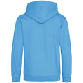 Hawaiian Blue - Back - Awdis Childrens-Kids Hoodie