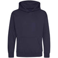 Oxford Navy - Front - Awdis Childrens-Kids Hoodie