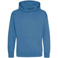 Sapphire Blue - Front - Awdis Childrens-Kids Hoodie