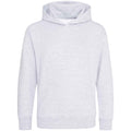 Ash - Front - Awdis Childrens-Kids Hoodie