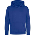 Bright Royal - Front - Awdis Childrens-Kids Hoodie