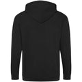 Jet Black - Back - Awdis Mens Full Zip Hoodie