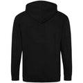 Deep Black - Back - Awdis Mens Full Zip Hoodie