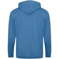 Sapphire Blue - Back - Awdis Mens Full Zip Hoodie