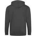 Steel Grey - Back - Awdis Mens Full Zip Hoodie