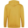 Mustard - Back - Awdis Mens Full Zip Hoodie