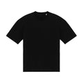 Black - Front - Native Spirit Mens Oversized T-Shirt