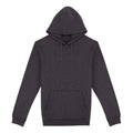 Volcano Grey Heather - Front - Native Spirit Unisex Adult Heavyweight Hoodie