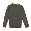 Organic Khaki - Front - Native Spirit Unisex Adult Crew Neck Sweatshirt