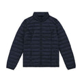 Navy Blue - Front - Native Spirit Womens-Ladies Light Recycled Padded Jacket