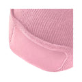 Dust Pink - Back - Beechfield Unisex Adult Patch Beanie