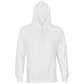 White - Front - SOLS Unisex Adult Condor Hoodie