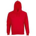 Bright Red - Front - SOLS Unisex Adult Condor Hoodie