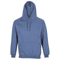 Blue - Front - SOLS Unisex Adult Condor Hoodie