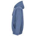 Blue - Side - SOLS Unisex Adult Condor Hoodie