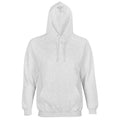 Ash - Front - SOLS Unisex Adult Condor Hoodie