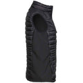 Black - Back - Tee Jays Womens-Ladies Crossover Padded Body Warmer