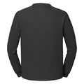 Light Graphite - Back - Fruit of the Loom Mens Classic Raglan Sweatshirt