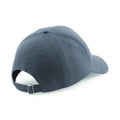 Graphite Grey - Front - Beechfield Pro-Style Brushed Cotton Heavy Cap