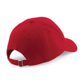 Classic Red - Front - Beechfield Pro-Style Brushed Cotton Heavy Cap