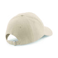 Stone - Front - Beechfield Pro-Style Brushed Cotton Heavy Cap