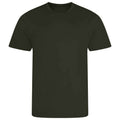 Combat Green - Front - AWDis Cool Mens T-Shirt