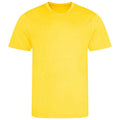 Sun Yellow - Front - AWDis Cool Mens T-Shirt