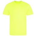 Electric Yellow - Front - AWDis Cool Mens T-Shirt