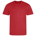 Fire Red - Back - AWDis Cool Mens T-Shirt