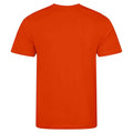 Orange Flame - Back - AWDis Cool Mens T-Shirt