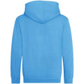 Hawaiian Blue - Front - AWDis Cool Childrens-Kids Zoodie Full Zip Hoodie