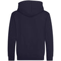 New French Navy - Front - AWDis Cool Childrens-Kids Zoodie Full Zip Hoodie