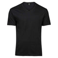 Black - Front - Tee Jays Mens Sof V Neck T-Shirt