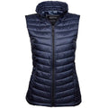 Deep Navy - Front - Tee Jays Womens-Ladies Zepelin Padded Body Warmer