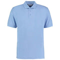 Light Blue - Front - Kustom Kit Mens Klassic Piqué Polo Shirt