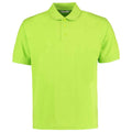 Lime - Front - Kustom Kit Mens Klassic Piqué Polo Shirt