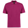 Magenta - Front - Kustom Kit Mens Klassic Piqué Polo Shirt