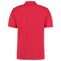 Cardinal Red - Back - Kustom Kit Mens Klassic Piqué Polo Shirt